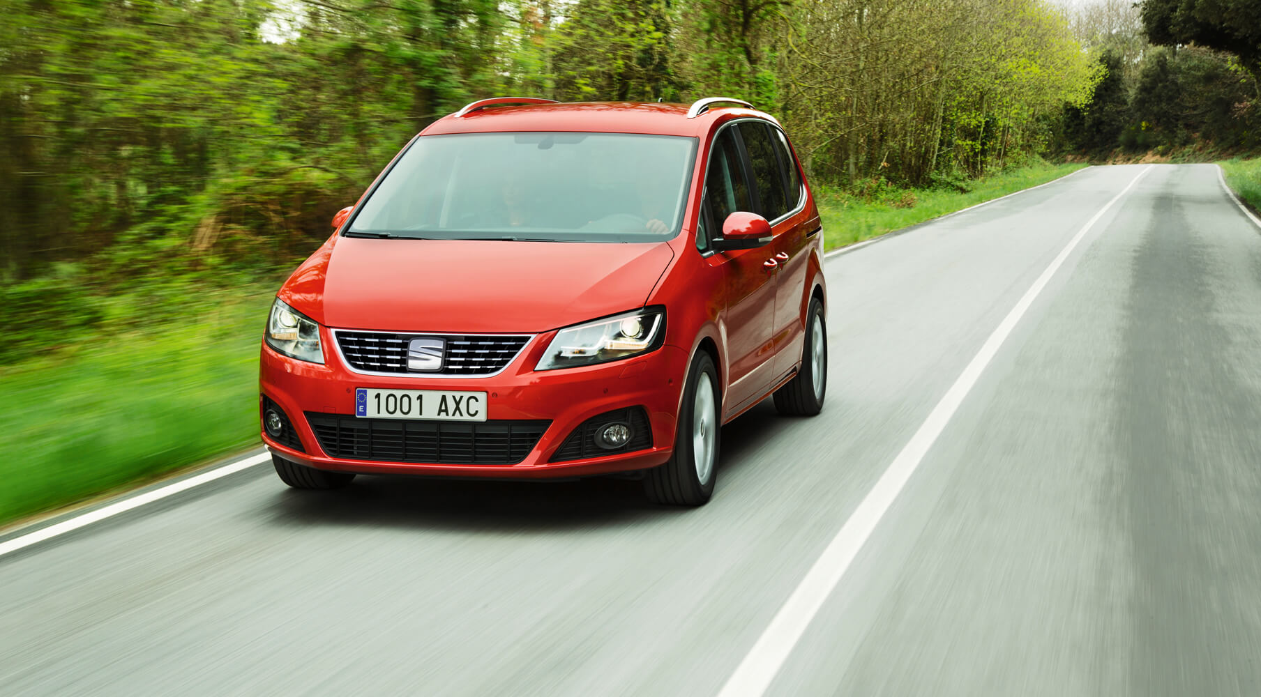 SEAT Alhambra Turning Circle