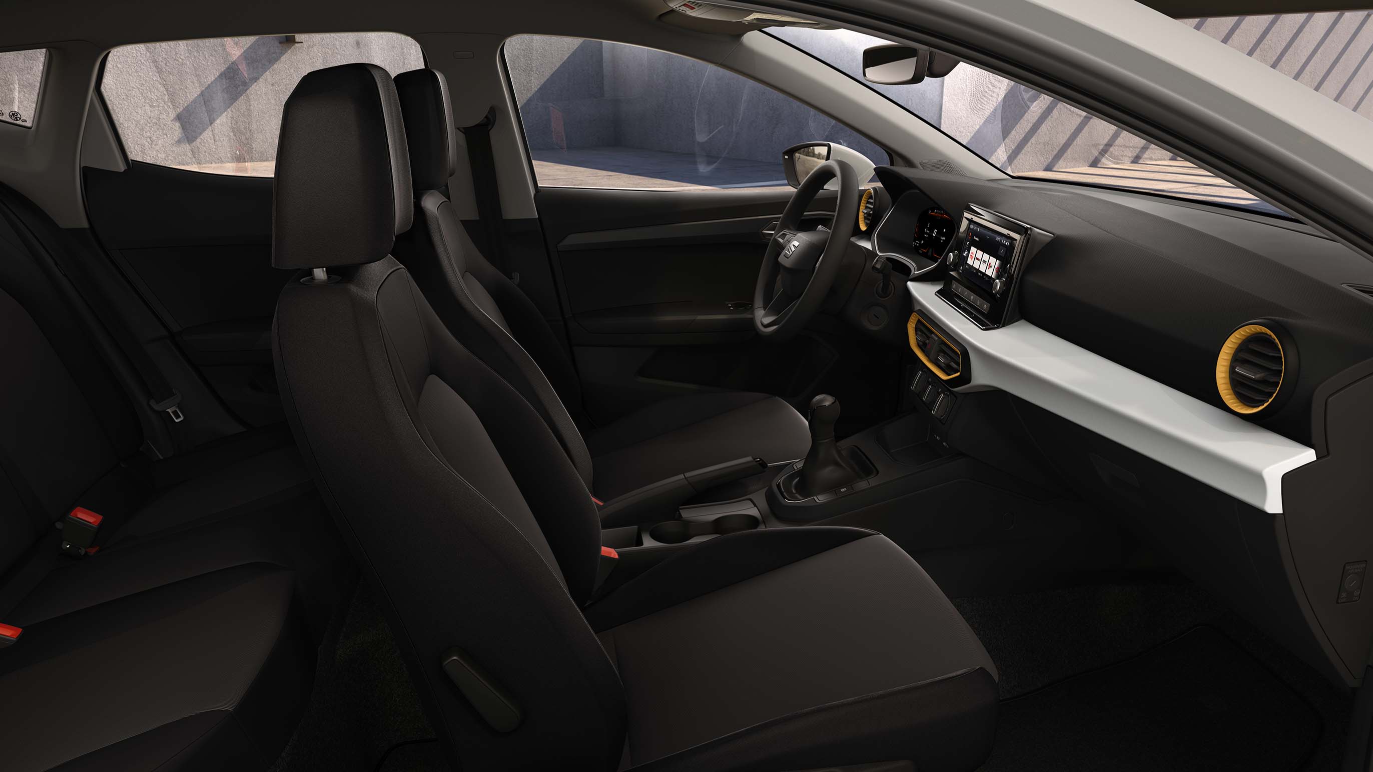 seat ibiza reference side view cloth seats