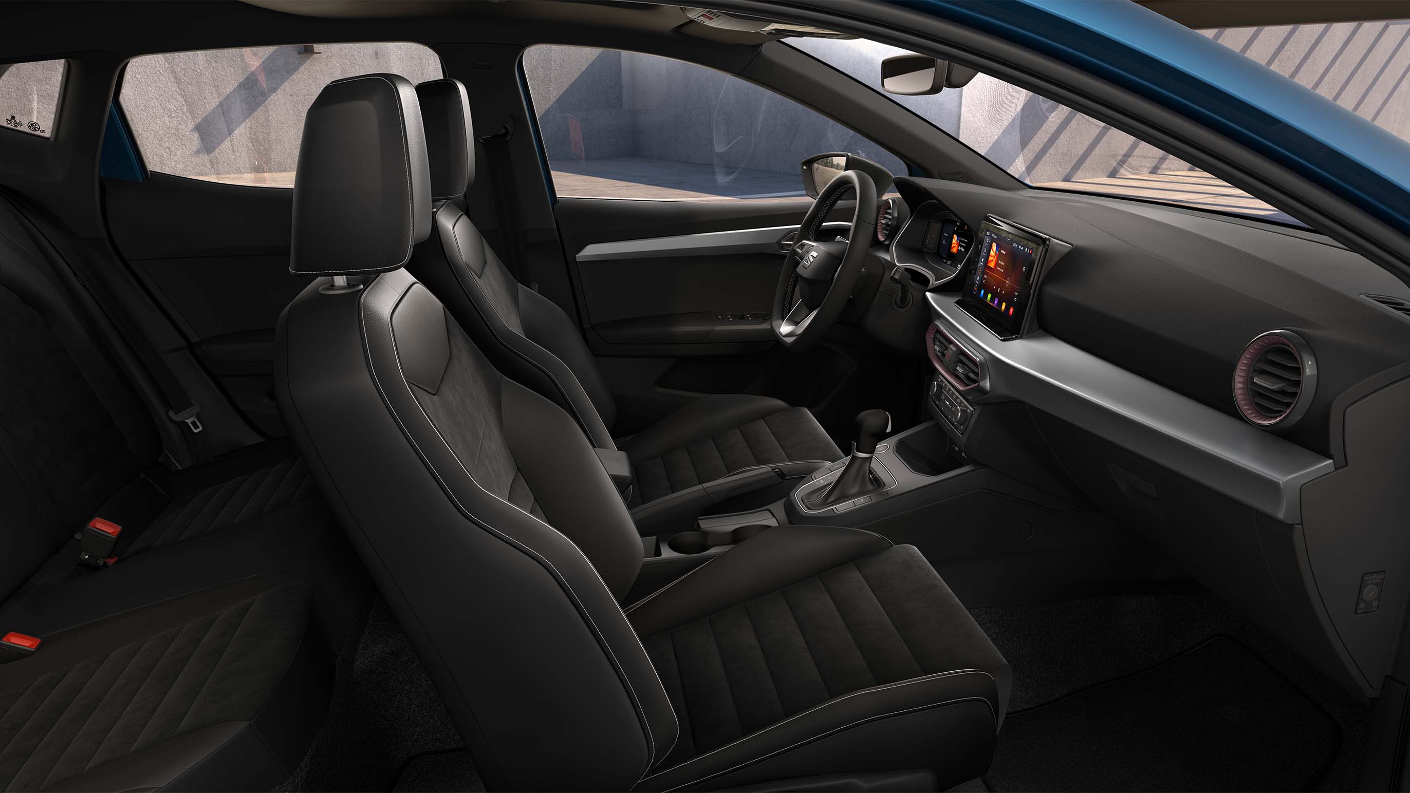 seat ibiza xcellence side view dinamica sport seats