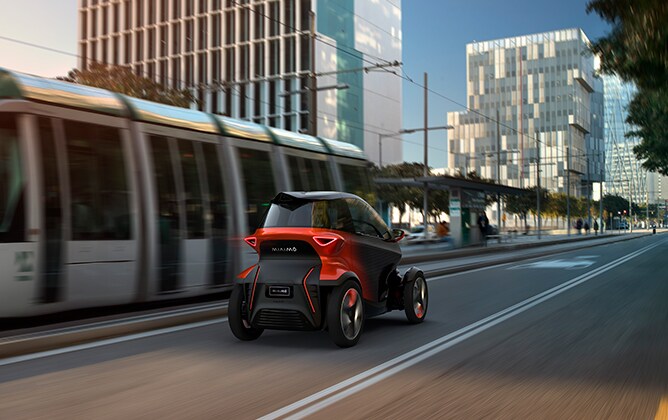 SEAT Minimó MWC mobility driving city back