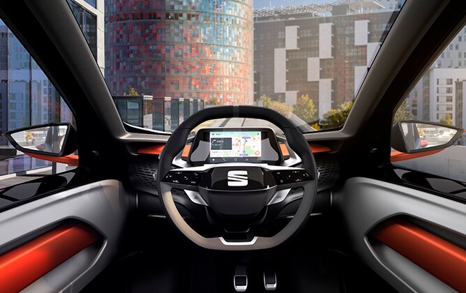 SEAT Minimó MWC mobility interior wheel