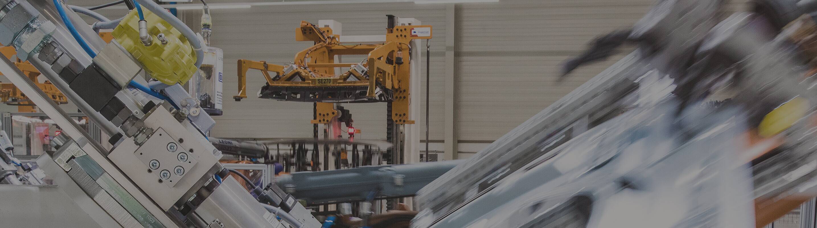Robots operating in SEAT Factory